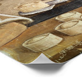 Poster Le boulanger (Coin)