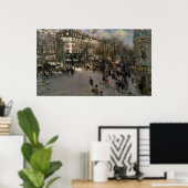 Poster Le boulevard des Italiens, vers 1900 (Bureau à domicile)