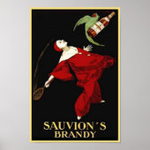Poster Le brandy de Sauvion (Devant)