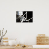 Poster Le bras robotique du Japonais Experiment Modu 2 (Cuisine)