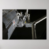 Poster Le bras robotique du modu japonais Experiment (Devant)