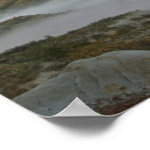 Poster Le brouillard de la rivière Little Missouri est su (Coin)