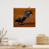 Poster Le Bull Rider (Cuisine)
