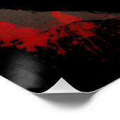 Poster Le Bulldog, rouge et noir 003 - Ulises Dallaire (Coin)