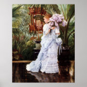Poster Le Bunch de Lilacs par James Tissot (Devant)