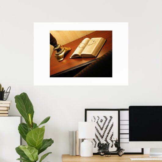 Poster Le Bureau (Bureau à domicile)