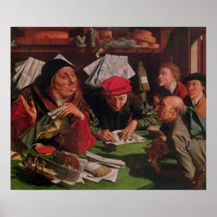 Poster Le bureau d'avocat, c.1545