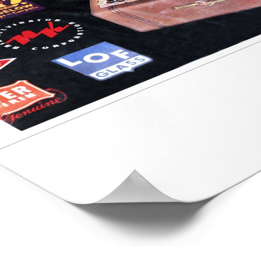 Poster Le bureau d'hier Burroughs Machines comptables (Coin)