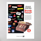 Poster Le bureau d'hier Burroughs Machines comptables (Devant)