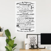 Poster Le Bureau Dwights La Criminalité Parfaite (Bureau à domicile)