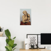 Poster Le buste d'un homme (Bureau à domicile)