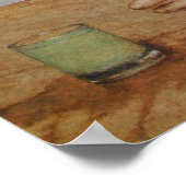 Poster Le buveur Absinthe (Coin)