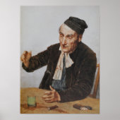 Poster Le buveur Absinthe (Devant)