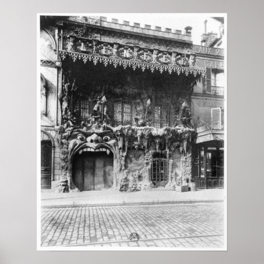 Poster Le Cabaret de l'Enfer à Paris (Devant)
