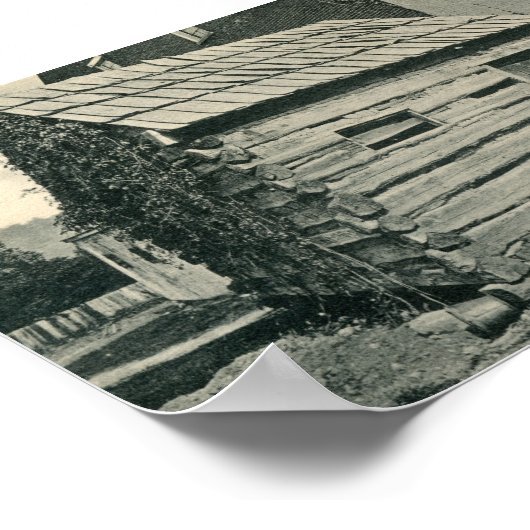 Poster Le Cabine de journal 1906 (Coin)