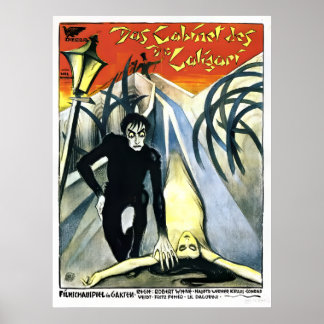 Poster Le Cabinet du Dr Caligari 1920 Restauré