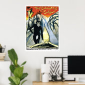 Poster Le Cabinet du Dr Caligari 1920 Restauré (Bureau à domicile)