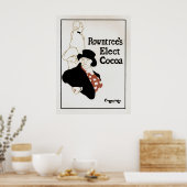 Poster Le cacao élu de Rowntree (Cuisine)