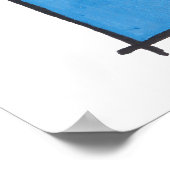 Poster Le cactus - dessin original, simple et décalé (Coin)