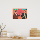 Poster Le Cadeau de Conrad [affiche gay drôle] (Cuisine)