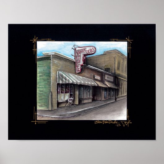 Poster le café de mary-ann (Devant)