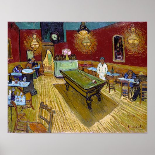 Poster Le Café de nuit | Van Gogh | (Devant)
