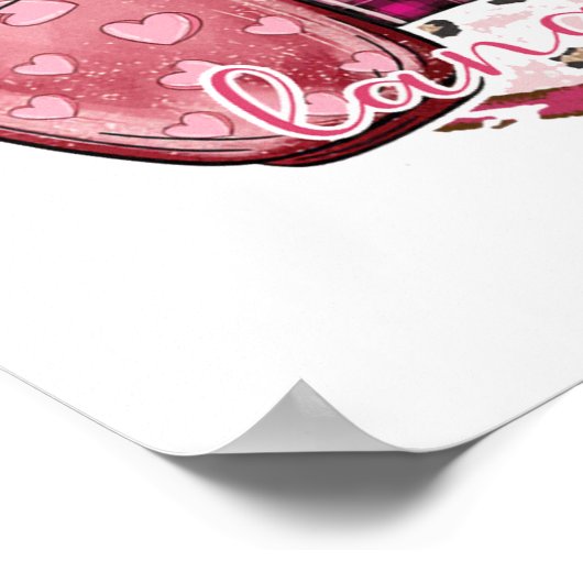 Poster Le café est ma langue d'amour (Coin)