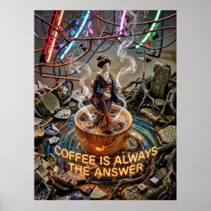 Poster le café est toujours la réponse