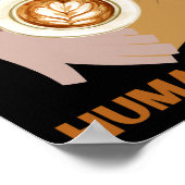 POSTER LE CAFÉ EST UN... DROIT HUMAIN (Coin)