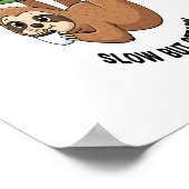 Poster Le café matinal de Sloth (Coin)