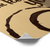 Poster Le café m'empêche de vous tuer (Coin)