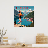 Poster Le Café Rend Cette Course Possible (Cuisine)
