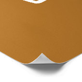 Poster Le café rend tout brun. (Coin)