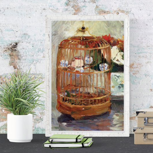 Poster Le Cage Berthe Morisot