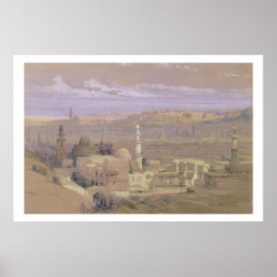 Poster Le Caire de la porte de Citizenib, regardant vers