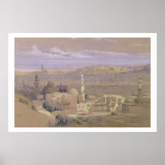 Poster Le Caire de la porte de Citoyenneté, en regardant (Devant)