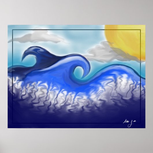 Poster Le calme avant la tempête (Devant)