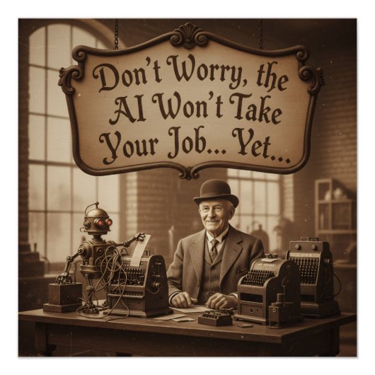 Poster Le calme avant la tempête numérique (Devant)