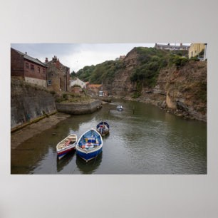 Poster Le Calme de Staithes Beck