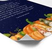 Poster Le calme d'un patch Citrouille par Laura Jaworski (Coin)