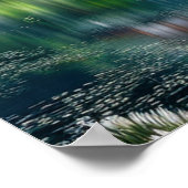 Poster Le calme et la beauté d'un temple japonais (Coin)