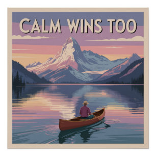 Poster Le calme gagne aussi