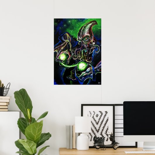 Poster Le calque mental (Bureau à domicile)