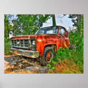 Poster Le camion de la PA