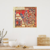 Poster Le camp grec et la ville de Troie (Cuisine)