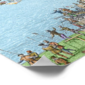 Poster Le campement des forces anglaises (Coin)