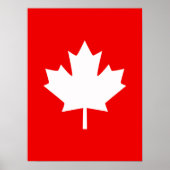 Poster Le Canada Établit 1867 150 Ans Style (Devant)