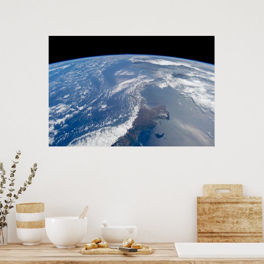 Poster Le canal de Panama. (Cuisine)