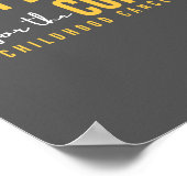 Poster le cancer de l'enfance. soutien pour le traitement (Coin)