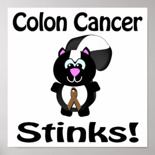 Poster Le cancer du côlon pue la conception de la sensibi